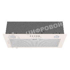 Вытяжка встраиваемая Maunfeld Crosby Singl 5028, бежевый, 49.8 см, 850 куб. м/ч, 48 дБ