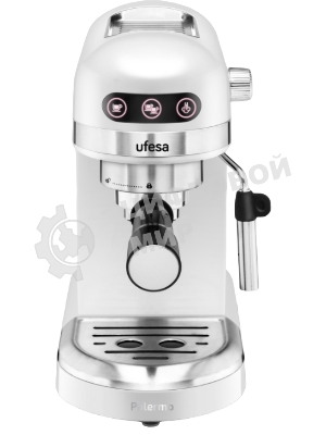 Кофеварка рожковая Ufesa PALERMO WHITE белый, исп. кофе - молотый, 1.5 л, 1350 Вт, 20 бар