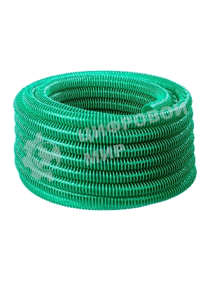 Шланг напорно-всасывающий ЗУБР со спиралью ПВХ, 3 атм, 38мм х 30м 40325-38-30