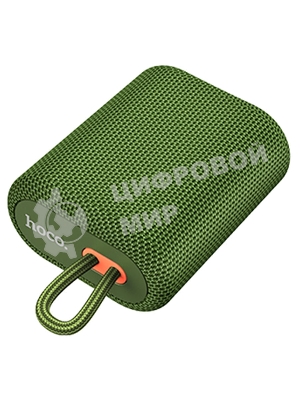 Портативная колонка HOCO BS47, зеленый, ткань