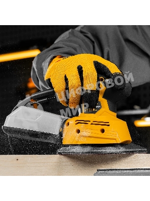 Треугольник абразивный Denzel на ворc. подложке под 