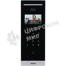 Видеопанель Dahua DHI-VTO6531H-S2 цветной сигнал цвет панели: черный