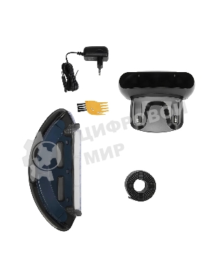 Робот-пылесос Vitek VT-1805 (MC) голубой/белый, 2500 мА·ч Li-Ion, уборка влажная/сухая, пылесборник контейнер 0.5 л