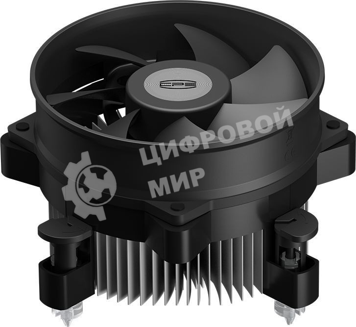 Кулер PcCooler R120-XXNIXX-GL черный 95мм алюминий 2700rpm 27.8db 4-pin 95W 70мм