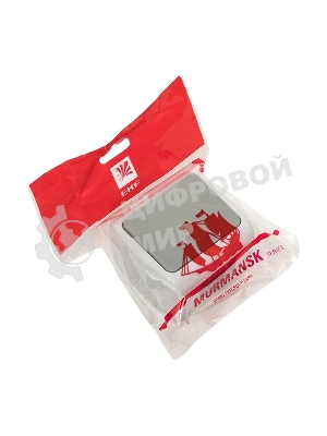 Выключатель EKF Мурманск EFV10-021-30-54 1 -клавишный 10А IP54 серый