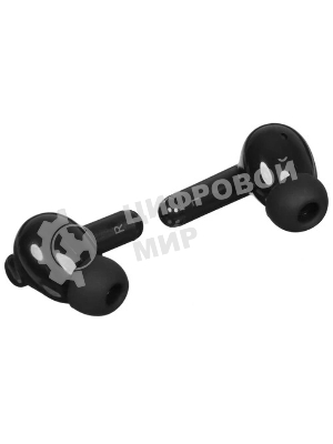 Наушники TWS Tecno Buds 4 черный, внутриканальные, Bluetooth, до 6 ч