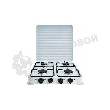 Плитка газовая ВАСИЛИСА ВА-6504 четырехконфорочная,белая
