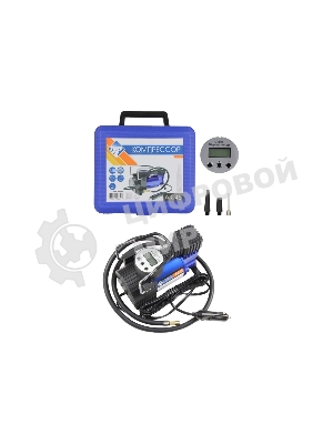 Автомобильный компрессор NOVA BRIGHT АК-45 металлический корпус, пластиковый кейс 36449