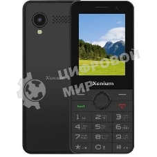 Мобильный телефон Xenium X900 черный моноблок 2.4