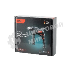 Дрель Deli DE-CZ13-1E, 680Вт, сетевая, ударная