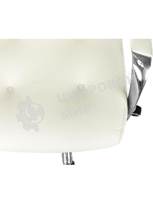 Кресло Бюрократ DAO/WHITE белый, кожа