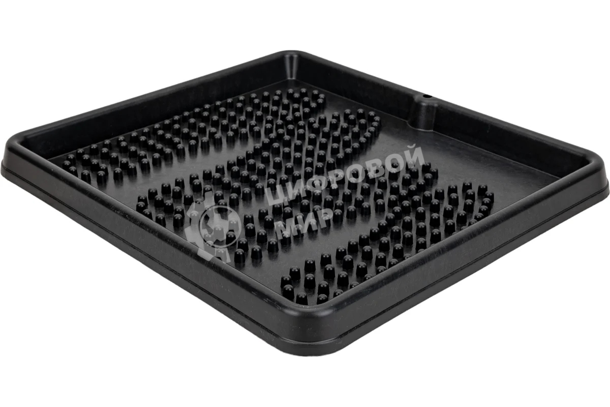 Поддон для обуви РЫЖИЙ КОТ 43*39*3,5 см, полипропилен (312198)