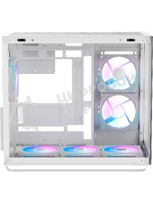Компьютерный корпус Ocypus Iota C70 WH ARGb ATX/win/белый/6 ARGb fans/no PSU/Tempered Glass