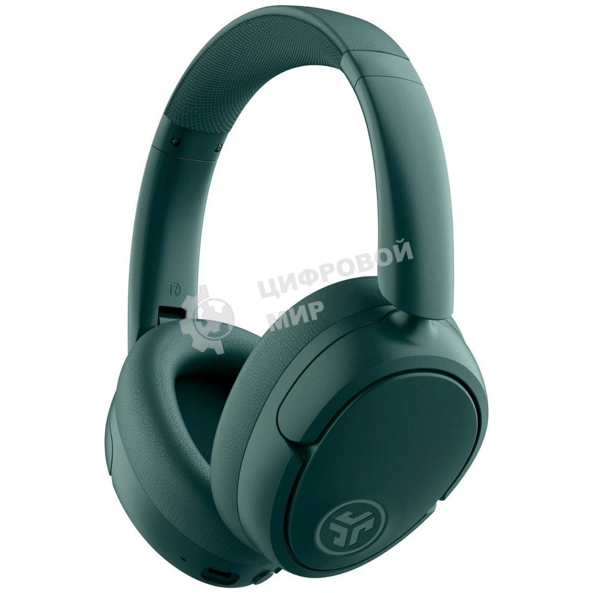 Гарнитура JLab JBuds Lux ANC Sage зелёный, беспроводная, Bluetooth/радиоканал/USB-C, ANC, до 40 ч (70 ч без ANC)