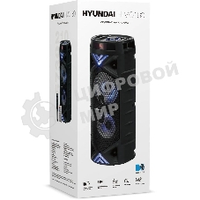 Минисистема Hyundai H-MC180 черный 80Вт/FM/USB/BT/SD/MMC