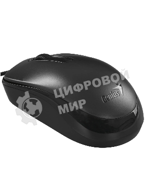 Комплект клавиатура+мышь Genius KM-100SE проводной, USB, 1200 DPI, чёрный