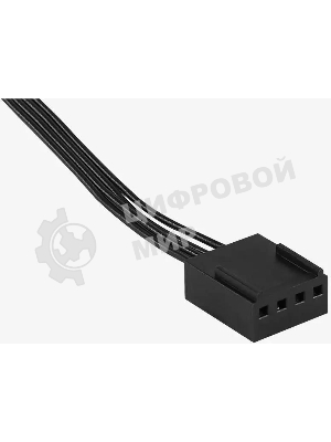 Кулер для процессора AeroCool/Formula Cylon 3H черный, 120 мм, алюминий, 1800 об/мин, 24.3 дБ, 4 pin, 125 Вт, 98 мм