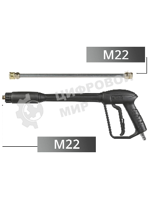 Мойка высокого давления Bort KEX-3000 91276308 3000 Вт, максимальное давление 160 бар, рабочее давление 130 бар, 7,5 л/мин, 7.3 кг, набор аксессуаров 3 шт