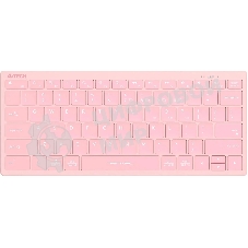 Клавиатура A4Tech FBX51C беспроводная, Bluetooth, радиоканал розовый