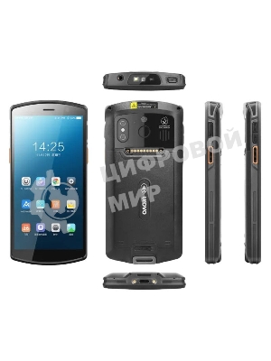 Терминал сбора данных Urovo DT50 (DT50-SH7S11E4F31) 2D Image Honeywell HS7, 4/64 ГБ, Android 11, USB, Bluetooth, WiFi, NFC, USB Type-C, MicroSD, Аудио выход, Вход микрофона, SIM, 2G, 3G, 4G, 5.7 