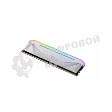 Оперативная память Apacer Nox, DDR5, 32GB (1x32GB), 6000 MHz, CL38, DIMM, с радиатором, RGB, белый