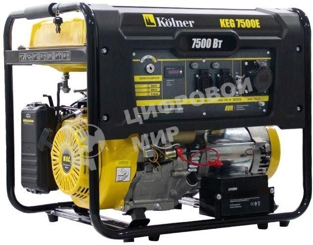 Генератор бенз. KOLNER KEG 7500E