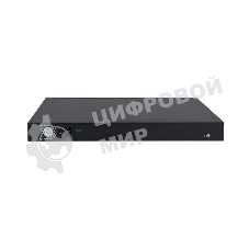 Kоммутатор 24-портовый гигабитный управляемый с PoE DAHUA, уровень L2 Порты: 24 RJ45 10/100/1000 Мбит/с; IEEE802.3af/IEEE802.3at/Hi-PoE/IEEE802.3bt, 2 RJ45 10/100/1000 Мбит/с (uplink), 2 SFP 1000 Мбит/с