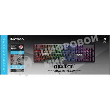 Клавиатура Defender Axeman GK-302 проводная, USB Type-A, чёрный