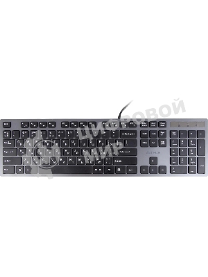 Клавиатура A4Tech KV-300H проводная, USB Type-A, серый