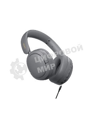 Беспроводные/проводные наушники Edifier W800BT SE серый, полноразмерные, Bluetooth + USB-C, игровой режим, до 30 ч