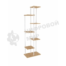 Подставка для цветов ЗМИ Шафран 17Л белый ПДЦШ17Л Б