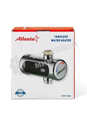 Водонагреватель Atlanta ATH-7440 серебристый
