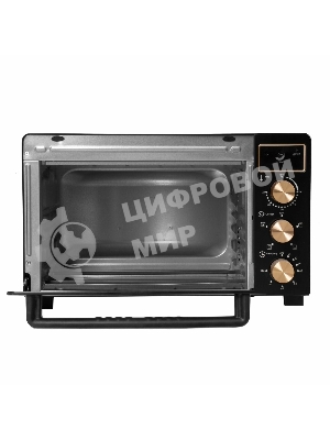 Мини-печь Kraft KF-MO 3506 KGLB (черный/золото) с дисплеем