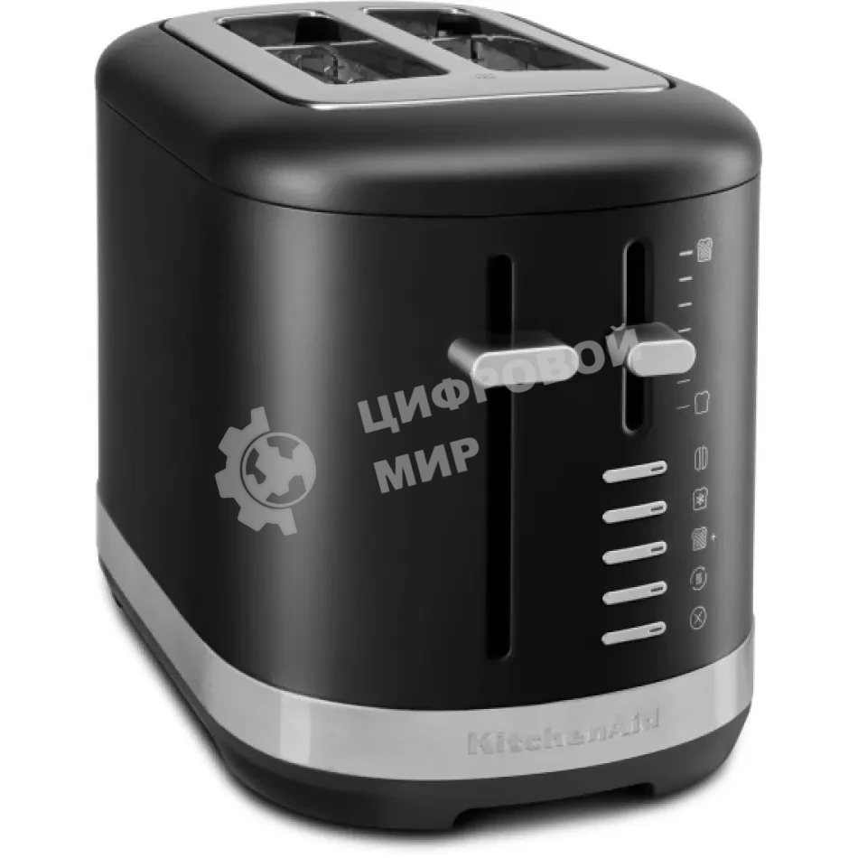 Тостер KitchenAid 5KMT2109EBM, черный матовый, на 2 тоста