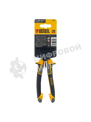 Бокорезы Denzel 200 мм, усиленные, трехкомпонентные рукоятки
