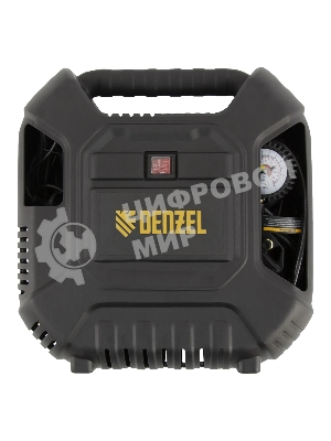 Компрессор воздушный Denzel DL1100 1,1 кВт, 180 л/мин, с набором аксессуаров