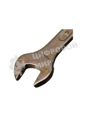 Ключ рожковый Сибртех 14302 8 х 9 мм, желтый цинк