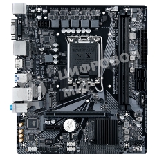 Материнская плата Gigabyte H610M S2H V2, LGA 1700, Intel H610, 2xDDR5, 4xSATA, 1xM.2, 1xPCIe 4.0 x16, 1xPCIe x1, 1xHDMI, 2xDP, 1xD-Sub, 1x 1Gb LAN, 2xUSB-A 3.2 Gen 1, 4xUSB-A 2.0, 3x 3.5 мм, 7.1, mATX