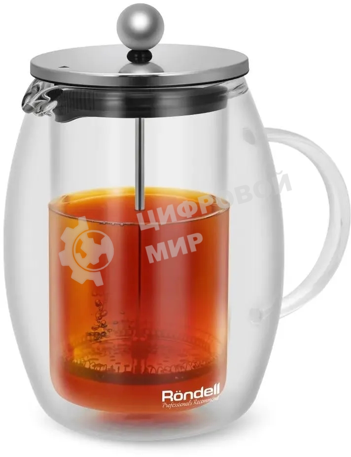 Френч-пресс с двойными стенками 0,6 л Rondell RDS-1821 Calypso