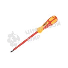 Отвертка крестовая диэлектрическая Rexant PH/SL2х150мм, до 1000В, двухкомпонентная рукоятка