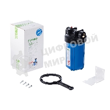 Корпус магистрального фильтра Гейзер 10BB с латунными вставками