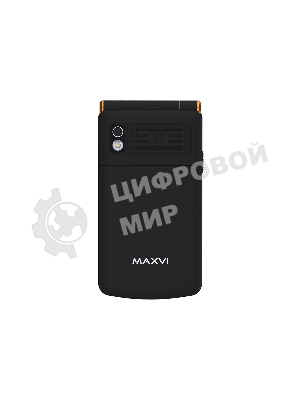 Мобильный телефон Maxvi E11 черный/золотистый
