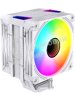Кулер для процессора Bloody BD-AC230-ARGb1 ARGb белый, 120 мм, алюминий/медь, 1600 об/мин, 32 дБ, 4 pin, 230 Вт, 154 мм