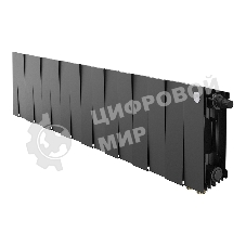 Радиатор биметаллический Royal Thermo PianoForte 200 черный VR80- 16 секц.