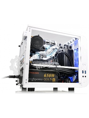 Компьютерный корпус Thermaltake Core V1 белый w/o PSU,CA-1B8-00S6WN-01