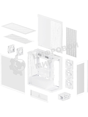 Компьютерный корпус Arctic Cooling ARCTIC Xtender белый арт. ACPCC00014A