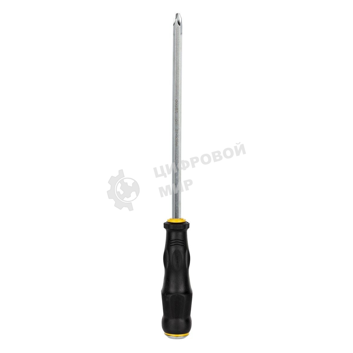 Крестовая отвертка со сквозным хвостовиком (ударная) Deli DL627008 PH3x200