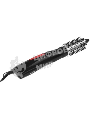 Фен-щётка DELTA DL-0432R черный/розовый, 1000 Вт