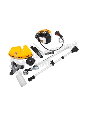 Триммер бензиновый Denzel DR-43S, 43 см3, разъемная штанга, состоит из 2 частей