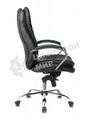 Кресло Бюрократ T-9950/BLACK черный, кожа